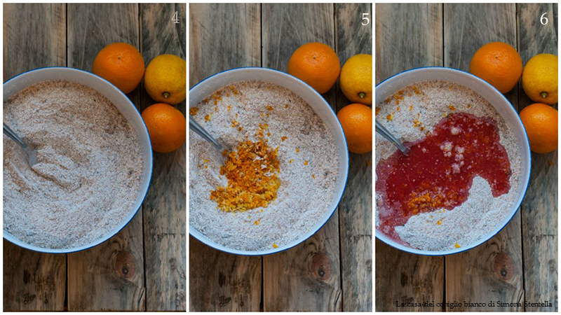 Ciambella integrale all'arancia e limoncello, senza uova 