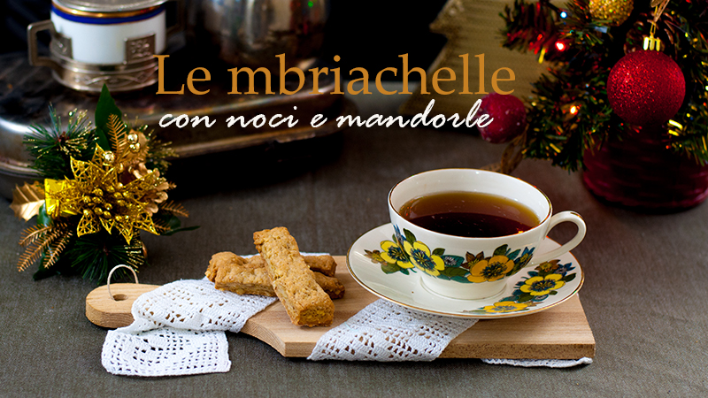 Le mbriachelle con noci e mandorle