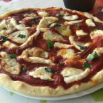 Pizza senza glutine con impasto in mpd