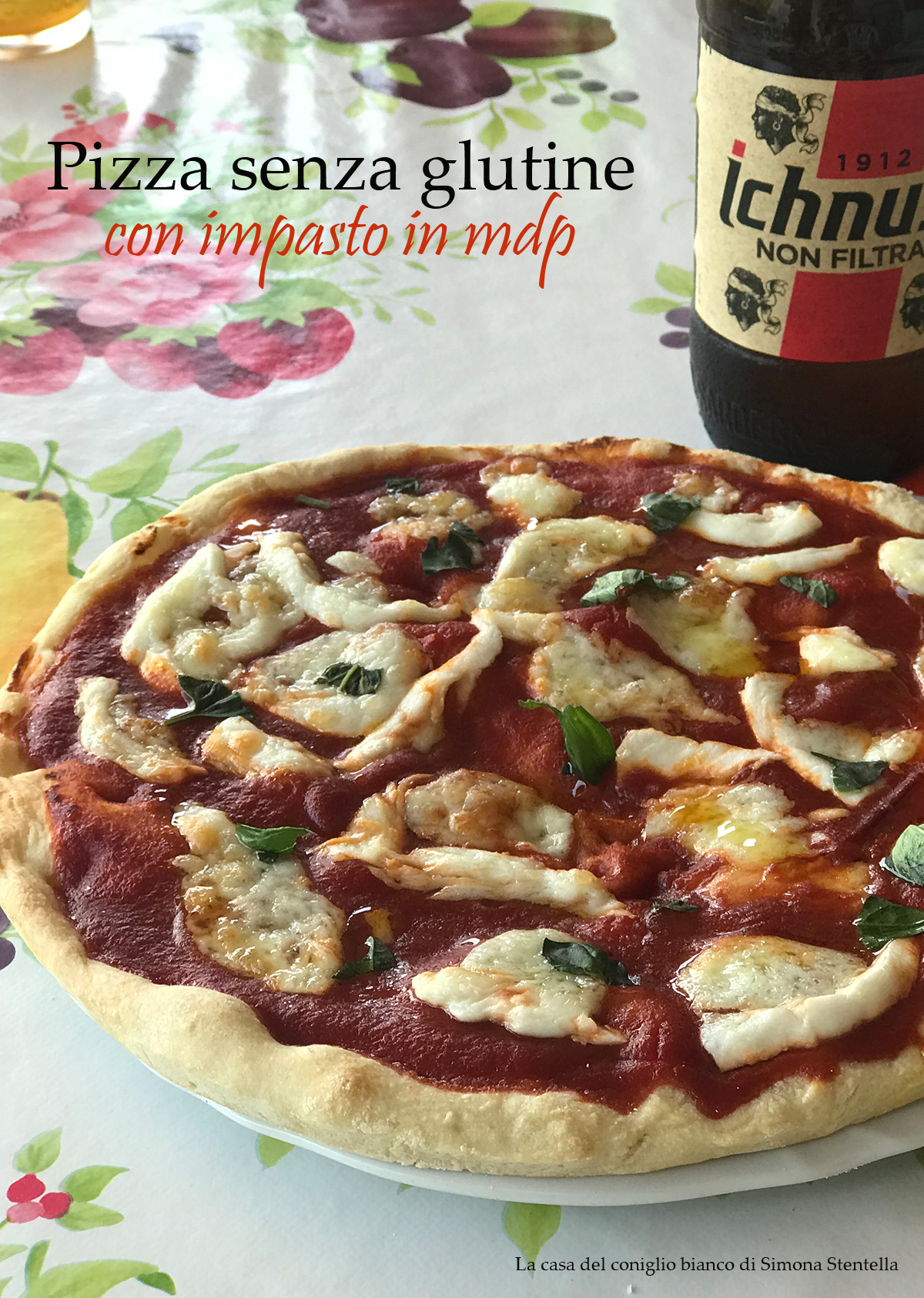 Pizza Senza Glutine La Casa Del Coniglio Bianco