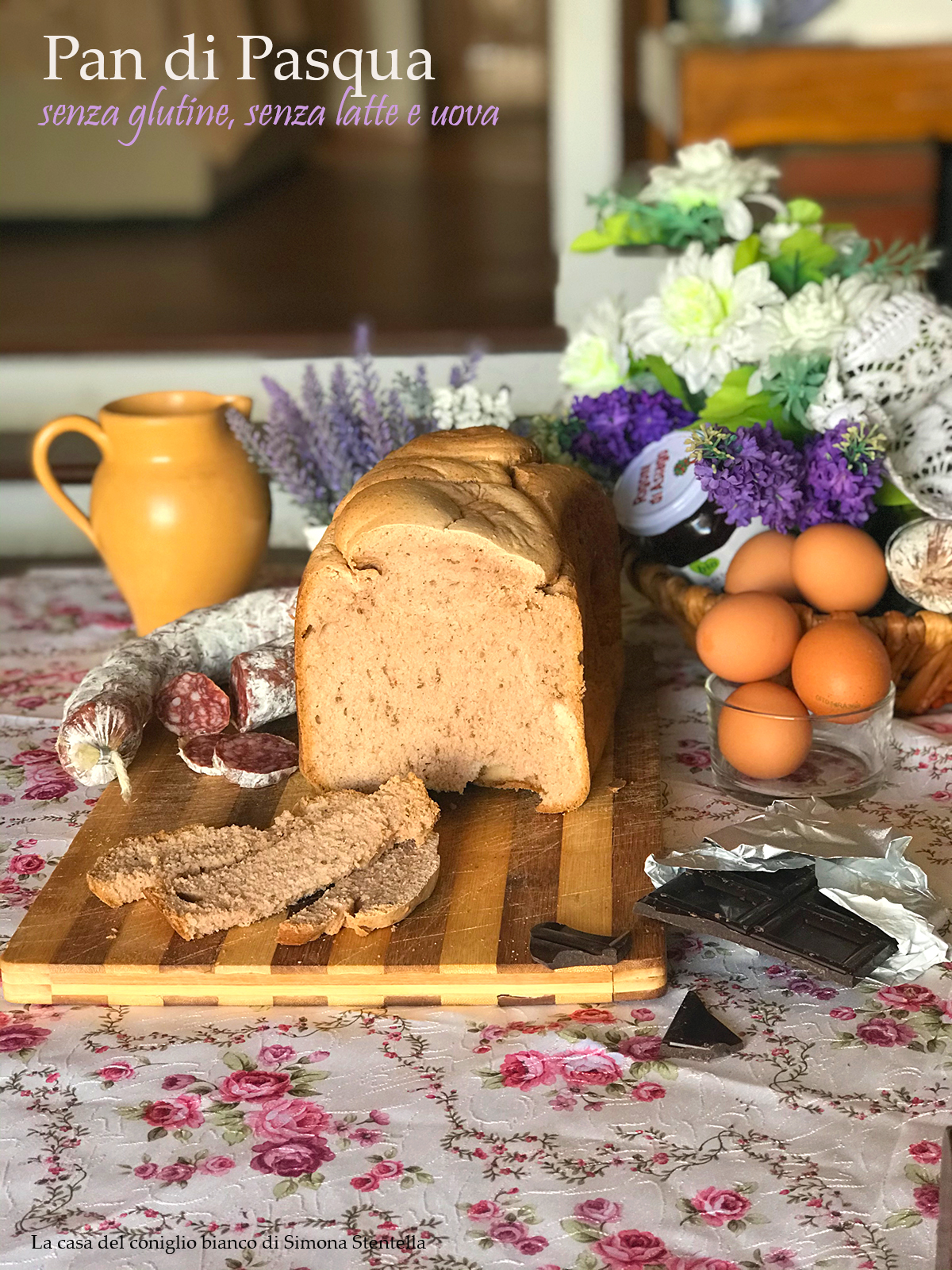 Pan di Pasqua senza glutine